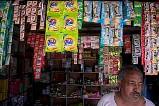 A store off a highway near Ganeshpur, in the state of Uttar Pradesh. (Prashanth Vishwanathan/Bloomberg via Getty Images)