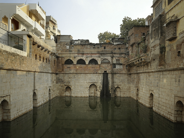 Restored fourteenth century <i>baoli</i> of Nizamuddin. <i>Source: Aga Khan Development Network.</i>