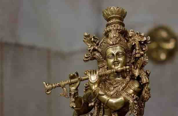 An idol of Lord Krishna