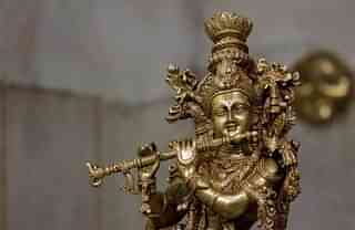 An idol of Lord Krishna