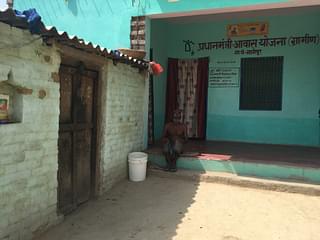  Vitarma Khaderu at his house built under Pradhan Mantri Aawas Yojana