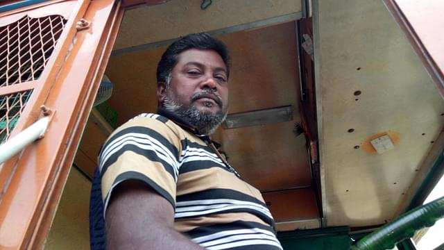 V Kumaresan, a truck driver on his way to Sivakasi from Bangalore