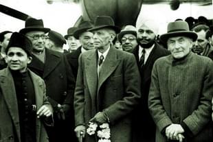 Muhammad Ali Jinnah in London (Douglas Miller/Keystone/Getty Images)
