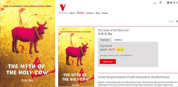 Government of India demanded that Jha’s book be ritually burned? A marketing lie!