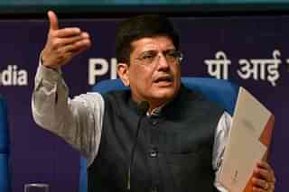 Stand-in Finance Minister Piyush Goyal. (Mohd Zakir/Hindustan Times via Getty Images)