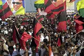 Tamil Nadu DMK. (DIBYANGSHU SARKAR/AFP/Getty Images)