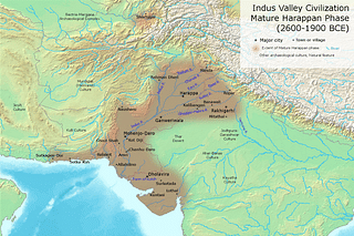 The ancient Indus Valley. (Wikimedia Commons)