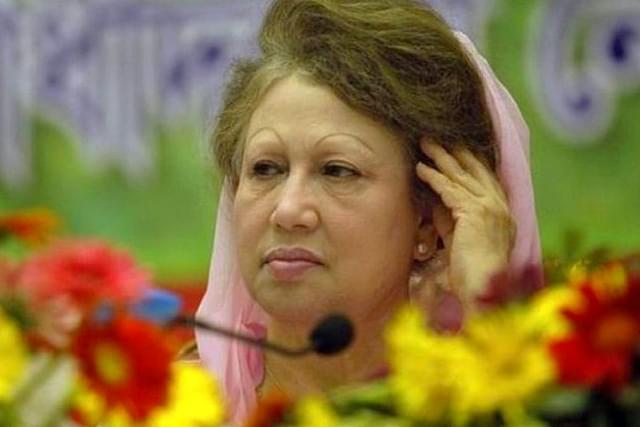 BNP chief Khaleda Zia is undergoing rigorous imprisonment on corruption charges (Pic: fryedaddy/Twitter)