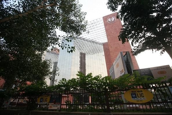 Outside view of LIC building in Connaught Place, New Delhi. (Shekhar Yadav/India Today Group/GettyImages)&nbsp;