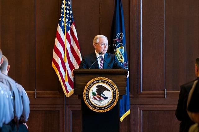 US Attorney General Jeff Sessions. (Jessica Kourkounis/Getty Images)