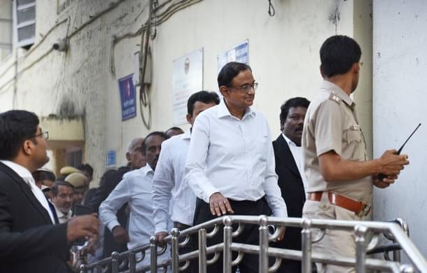 P Chidambaram (Sanchit Khanna/Hindustan Times via Getty Images)