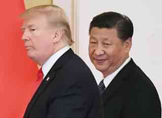 U.S. President Donald Trump (L) and Chinese President Xi Jinping. (Getty Images)