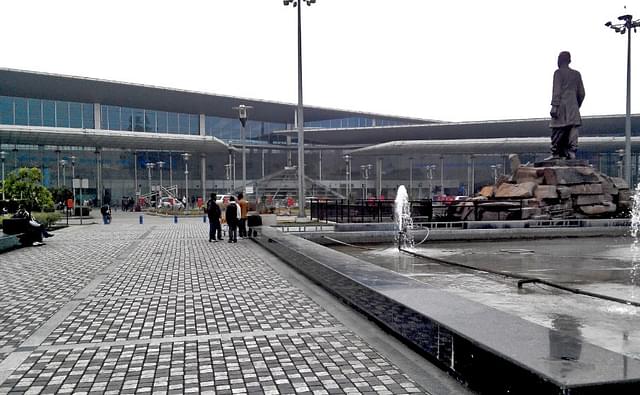 The new terminal at Chaudhary Charan Singh Airport in Amausi, Lucknow