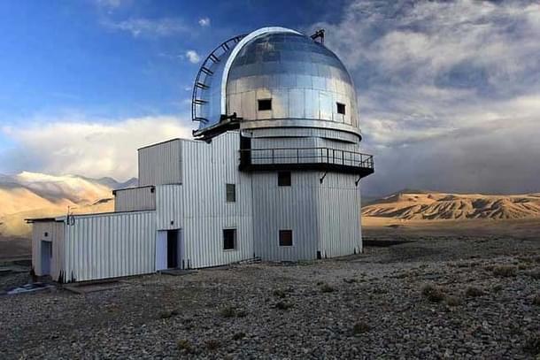 Observatory at Hanle village.