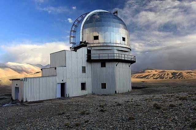 Observatory at Hanle village. 