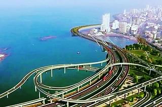 Mumbai Coastal Road Project illustration