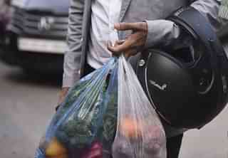 Ban on plastic. (Satish Bate/Hindustan Times via Getty Images)