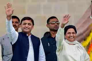 Akhilesh Yadav and Mayawati.