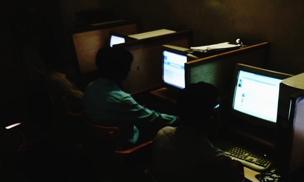 A cyber cafe. (Satish Bate/Hindustan Times via Getty Images)
