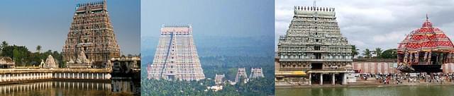 Nataraja Temple, Chidambaram, Sri Ranganathaswamy Temple,<b> </b>Srirangam, and Thiyagaraja Temple, Thiruvarur, today: Almost all major Hindu temples throughout India have seen the massacre of devotees, who sacrificed their lives to preserve the deity and temple  for posterity.