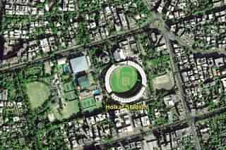 First day image from Cartosat-2 series satellite showing a part of Indore. (ISRO)