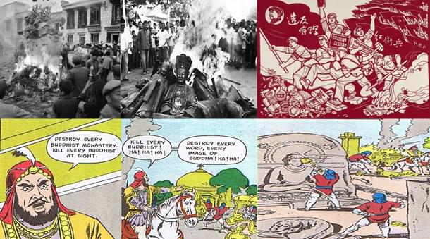 The uncanny resemblance between Marxist-Maoist destruction of Buddhism in Red China and the behaviour of Mihirakula is too obvious to ignore.