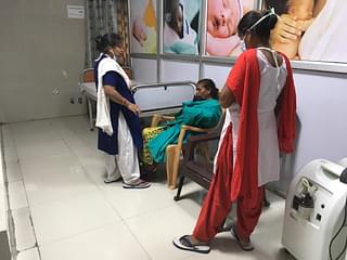 A Kangaroo Care Unit in Lucknow’s Veerangana Jhalkari Bai Women and Child Hospital where mothers provide skin-to-skin care to babies