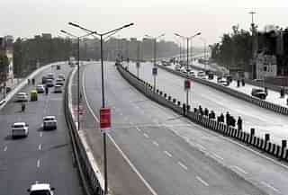 A view of the recently opened Delhi-Meerut Expressway (Arvind Yadav/Hindustan Times via Getty Images)