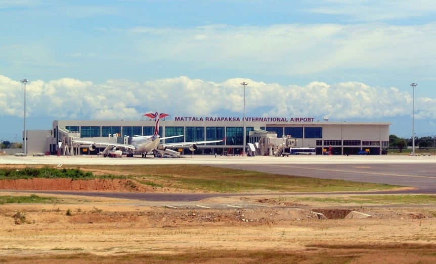 The Mattala Rajapaksa Internation Airport, as seen in 2013 (Adbar/Wikimedia Commons)