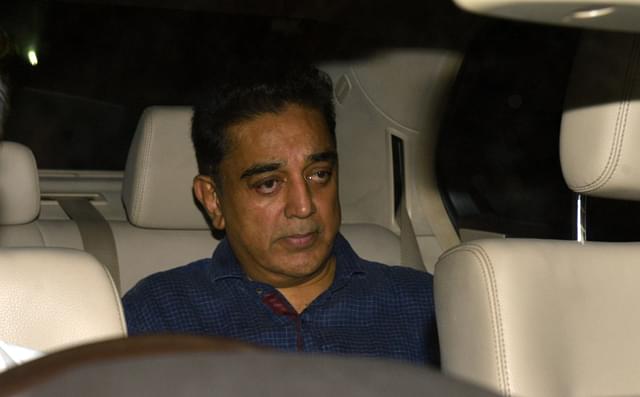 Kamal Haasan at Anil Kapoor’s House in Mumbai. (Milind Shelte/India Today Group/Getty Images)