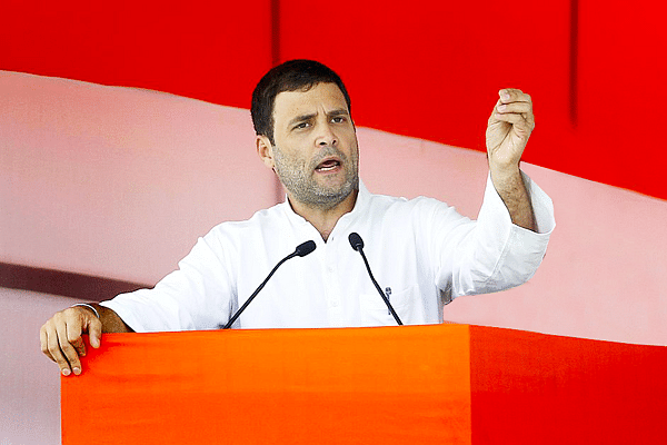 Rahul Gandhi is not entirely wrong about the massive Chinese job creation daily, but he doesn’t understand the steep cost at which those jobs are coming. (Ajay Aggarwal/Hindustan Times via Getty Images)