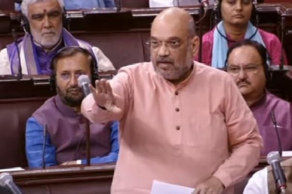Amit Shah attacked the Congress for raising objections on Assam NRC
