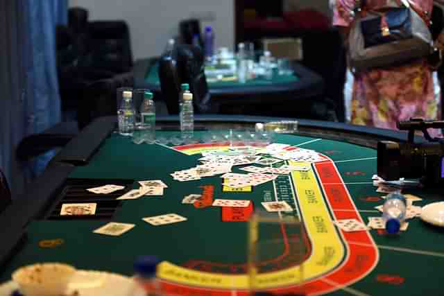 An illegal casino - representative image (Arun Sharma/Hindustan Times via Getty Images)