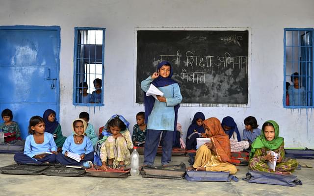 Students at Government Primary Common School. (Representative Image/ Chandradeep Kumar/India Today Group/Getty Images)