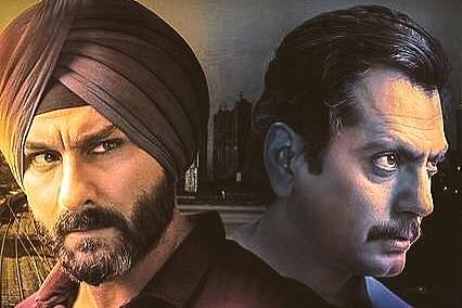 A Sacred Games poster. (pic via Twitter)