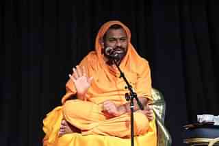 Swami Paripoornananda is the head of a fairly well-known religious institution in Telangana called Kakinanda Sri Peetham. (Sreepeetamhyd/Wikimedia Commons)