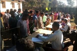 People visiting NSK in Kokrajhar to check inclusion in Part Draft NRC. (NRC Updation Assam/Twitter)