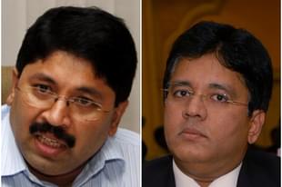 Dayanidhi Maran (L) and Kalanithi Maran. (Getty Images)