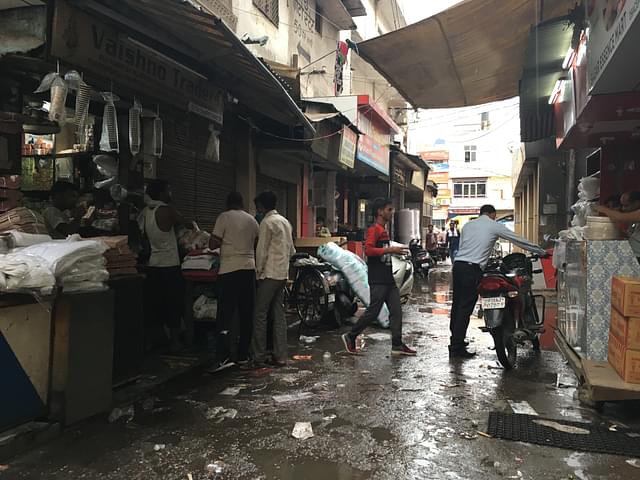 A view of the Purani Munsafi market in Ghaziabad