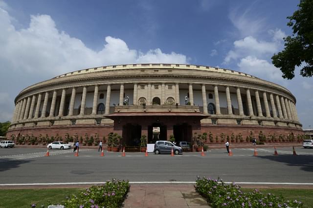  Parliament building in New Delhi. (Yasbant Negi/India Today Group/Getty Images)