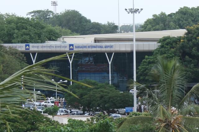 The passenger terminal of the old HAL Bangalore International Airport prior to closing down in 2008 (Amit Chacko Thomas/Flickr)