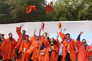 IIT scholars  in New Delhi. (Mohd Zakir/Hindustan Times via GettyImages)