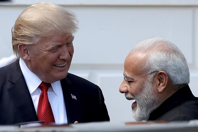 President of the United States Donald Trump and Prime Minister of India Narendra Modi  (Win McNamee/Getty Images)