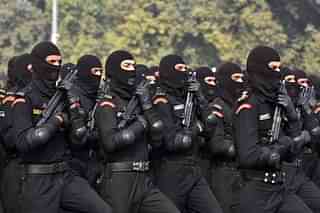 India special force commandos. (Sanjeev Verma/Hindustan Times via Getty Images)