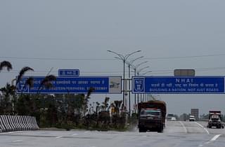 The Eastern Peripheral Expressway that complements the Western Peripheral Expressway (Qamar Sibtain/India Today Group/Getty Images)