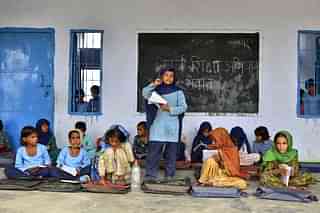                                             Students at Government Primary Common School. (Representative Image/ Chandradeep Kumar/India Today Group/Getty Images) 