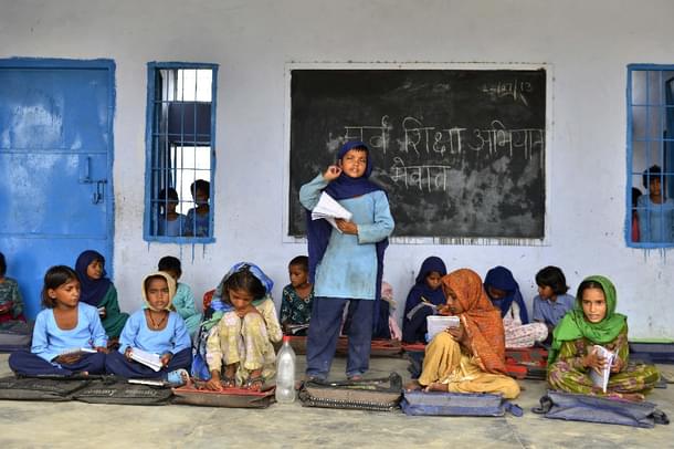 Students at Government Primary Common School. (Representative Image/ Chandradeep Kumar/India Today Group/Getty Images)