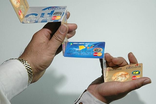 Citibank Credit Cards. (Ravi S Sahani/The India Today Group/Getty Images