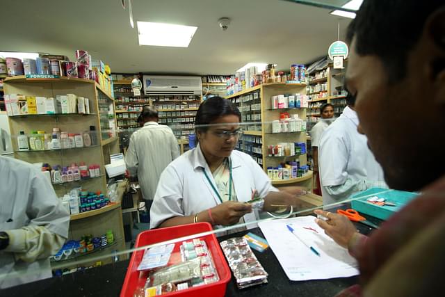 A pharmacy in Hyderabad, Telangana (A Prabhakar Rao/The India Today Group/Getty Images)