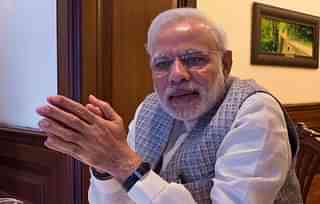 Prime Minister Narendra Modi speaks about the government’s efforts to limit Maoists violence. (GettyImages)